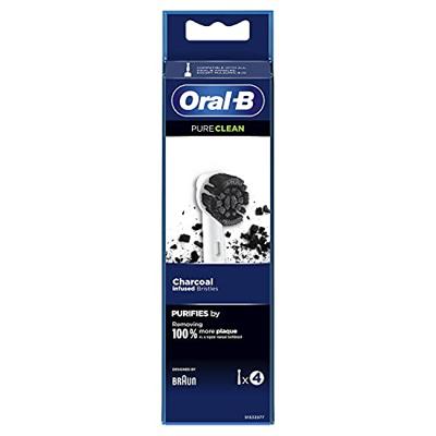 Oral-B Head 4-pack Pure Clean Opzetborstel voor elektrische tandenborstel 4 stuk(s) Wit - thumbnail