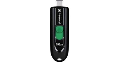 Transcend JetFlash 790C USB-stick 256 GB Zwart TS256GJF790C USB-C 3.2 Gen 1 Transcend JetFlash 790C USB-stick 256 GB Zwart TS256GJF790C USB-C 3.2 Gen 1