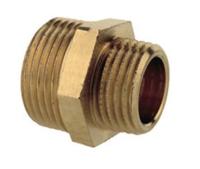 Kirchhoff Messing reduceerkoppeling, blank, 1 1/4"ET x 1"ET - 989356349 - thumbnail