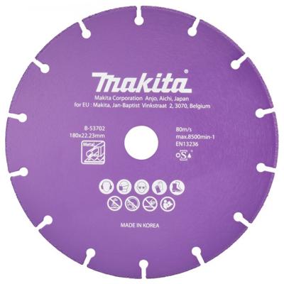 Makita Accessoires Doorslijpschijf 180x22,23x1,3mm - B-53702 B-53702