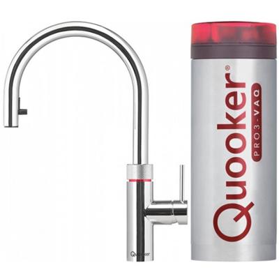 Quooker Flex met PRO3 boiler 3-in-1 kokend water kraan chroom