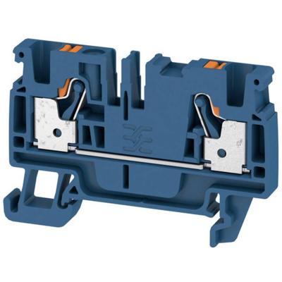 Weidmüller 2534380000 Doorgangsklem 6.1 mm Spanveer Donkerblauw 100 stuk(s)