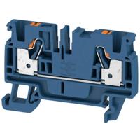 Weidmüller 2534380000 Doorgangsklem 6.1 mm Spanveer Donkerblauw 100 stuk(s) - thumbnail