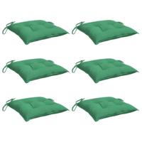 VidaXL Palletkussens 6 st 50x50x7 cm oxford stof groen - thumbnail