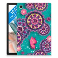 Samsung Galaxy Tab A8 2021/2022 Tablethoes Cirkels en Vlinders - thumbnail