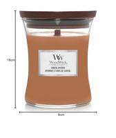 WoodWick santal myrrh medium candle - thumbnail