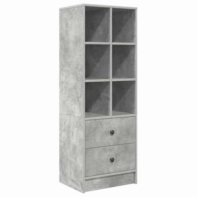 Bureau met lade 2 pcs Beton Grijs