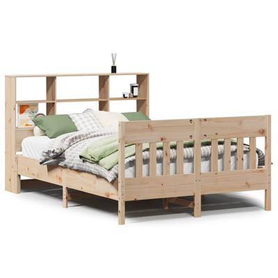 Bedframe zonder matras massief grenenhout 140x200 cm