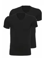 Heren T-Shirt V-hals 2-Pack- 30870 - XXL - Wit - XXL - XXL - XXL - thumbnail