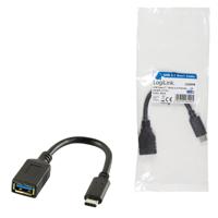 LogiLink USB 3.2 Gen 1 (USB 3.0) Adapter [1x USB-C stekker - 1x USB 3.2 Gen 1 bus A (USB 3.0)] CU0098 15.00 cm - thumbnail