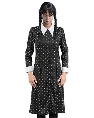 Zwarte Jurk Wednesday Dames Classic ©