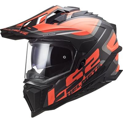LS2 endurohelm "mx701 explorer massief". helmet mx701 explorer solid l white