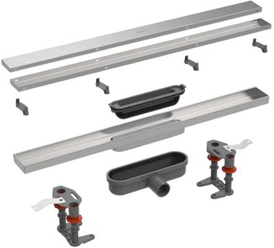 Easy drain douchegoot 80cm Compact 30 Clean Dryphon Zero/Tegel ws30mm edcom30ztdry-80