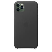 Apple leather case iPhone 11 Pro Max black - thumbnail