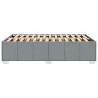 Bedframe zonder matras 120x190 cm stof lichtgrijs - thumbnail