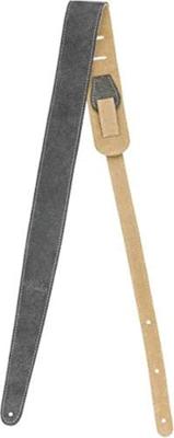 Fender 2 inch Suede Strap Reversible grey-tan gitaarband