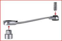 KS TOOLS Ks-tools dopsleutel- en bitset bit-rate 31tlg. - thumbnail