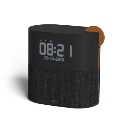 SACKit - WAKEit Clock Radio Rust SACKit - WAKEit Clock Radio Rust