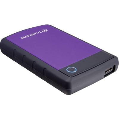 Transcend StoreJet® 25H3 2 TB Externe harde schijf (2,5 inch) USB-A 3.2 Gen 1 Paars TS2TSJ25H3P