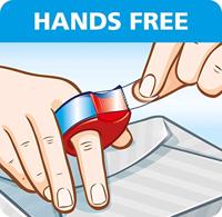 tesa Plakbanddispenser 57858-00000 Blauw, Rood Rolbreedte (max.): 19 mm Rollengte (max.) 10 m - thumbnail
