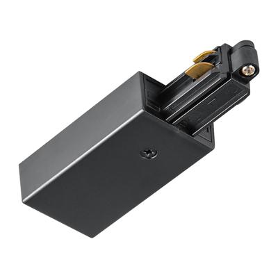 Light depot - voedingsaansluiting eind railsysteem Track light zwart - Outlet Light depot - voedingsaansluiting eind railsysteem Track light zwart - Outlet