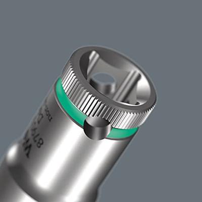 Wera 8790 HMA Deep Hand- en Machinedop met 1/4"-aandrijving, 4 x 50 mm - 05004500001
