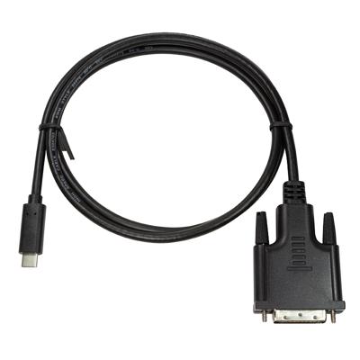 LogiLink UA0332 video kabel adapter 3 m USB Type-C DVI-D Zwart LogiLink UA0332 video kabel adapter 3 m USB Type-C DVI-D Zwart