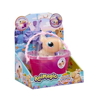 Animagic - GOLIATH - Let's Glo Capybara Spa Time - Interactief dier - Bruin Animagic - GOLIATH - Let's Glo Capybara Spa Time - Interactief dier - Bruin