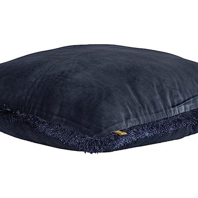 PTMD kussen nous velvet blauw 60 x 60 cm | 4 stuks