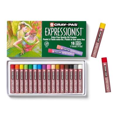 Sakura cray-pas expressionist set 16 oliepastels