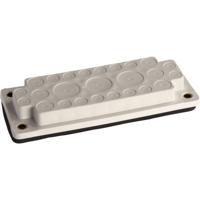 Schneider Electric NSYAECPFLA33 NSYAECPFLA33 (b x h) 215 mm x 25 mm Polypropyleen Grijs-wit (RAL 7035) 1 stuk(s) - thumbnail