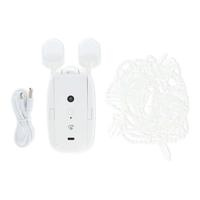 Nedis SmartLife Gordijnrobot | Roede | Gordijnen | Batterij Gevoed / USB Gevoed | 4000 mAh | Bluetooth® | Wit - BTMC10WT1PC - thumbnail