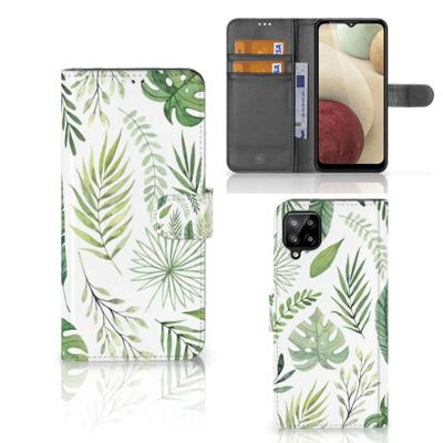 Samsung Galaxy A12 Hoesje Leaves Samsung Galaxy A12 Hoesje Leaves