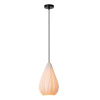 Lucide CINZIA - Hanglamp - Ø 18,3 cm - 1xE27 - Wit - thumbnail