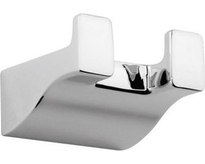 Dubbele Handdoekhaak Sapho Glamour 4.2x2.6 cm Chroom Sapho