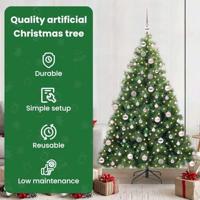 Kunstkerstboom met 300 LED met standaard Groen 180 cm PE en PVC - thumbnail