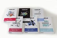 Mixed mediapapier canson graduate 240gr a4 zwart - thumbnail