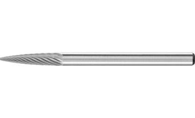 PFERD TOOLS 21222653 Freesstift Spitsboog Lengte 43 mm Afmeting, Ø 3 mm Werklengte 13 mm Schachtdiameter 3 mm