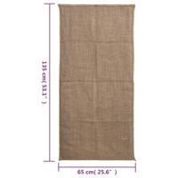 VidaXL Jutezakken 5 stuks 220 g/m² 65x135 cm 100% jute - thumbnail