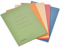 Class'ex dossiermap, 3 kleppen ft 18,2 x 22,5 cm (voor ft schrift), geassorteerde kleuren - thumbnail