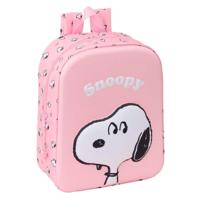 Kinderrugzak Snoopy Roze 22 x 27 x 10 cm 3D - thumbnail