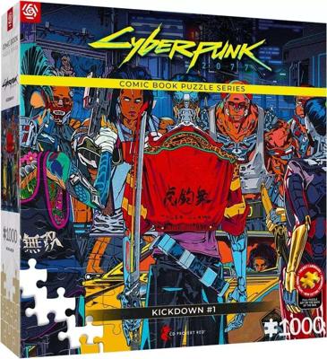 Puzzle Good Loot Comic Book - Cyberpunk 2077: Kickdown 1000 stuk(s)
