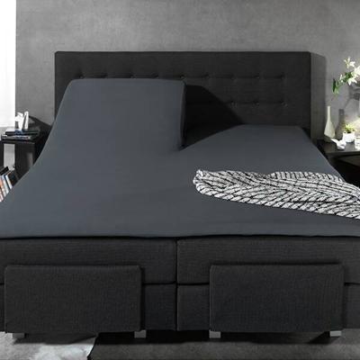 Homecare Hoeslaken Splittopper Katoen Anthracite