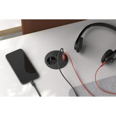 Bachmann 938.201 Bureaustekkerdoos Zwart