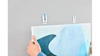 tesa 77779 Zelfklevende spijker voor canvasdoek Wit Inhoud: 2 stuk(s) - thumbnail