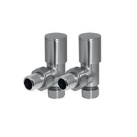 EH Design Radiator Kraantjes Haaks Gepolijst RVS - thumbnail