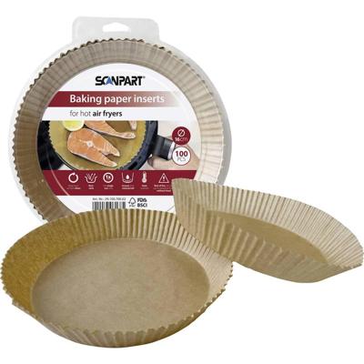 Scanpart Bakpapier Airfryer 16 cm 100 Stuks Scanpart Bakpapier Airfryer 16 cm 100 Stuks