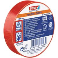 tesa 53988-00016-00 Isolatietape tesa Professional Rood (l x b) 20 m x 19 mm 1 stuk(s) - thumbnail