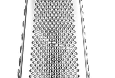 Hendi Rasp - Torenrasp vierzijdig met opvangbak - RVS - 15 x 13 x 31 cm