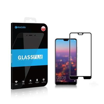 2 stuks mocolo 0.33 mm 9u 2.5 D volledige GlueTempered glas film voor Huawei P20 Pro